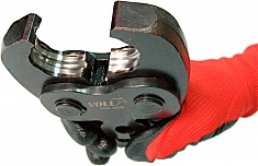 Применение пресс-клещей Voll M 35