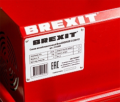 Шильдик желобонакаточного станка Brexit BrexGroover E1200-R1