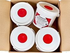 Упаковка салфеток для обезжиривания ПЭ труб и фитингов перед сваркой Gas Fusion, 150 шт.