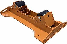 Усиленная вращательная роликовая опора для труб ПНДело РО-1820ТВ Усиленная вращательная роликовая опора для труб ПНДело РО-1820ТВ